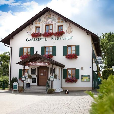 Landgasthof Pilsenhof Entenbraterei Hechendorf am Pilsensee Kültér fotó