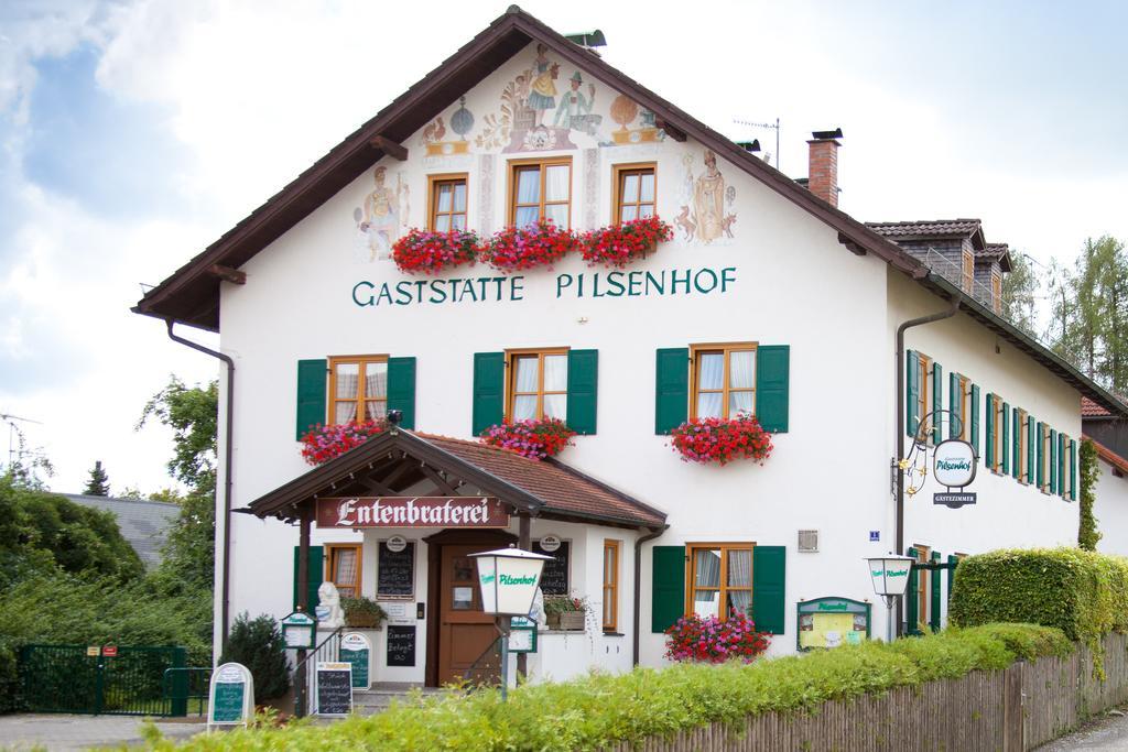 Landgasthof Pilsenhof Entenbraterei Hechendorf am Pilsensee Kültér fotó