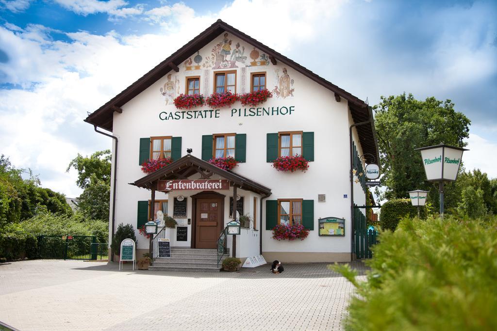 Landgasthof Pilsenhof Entenbraterei Hechendorf am Pilsensee Kültér fotó